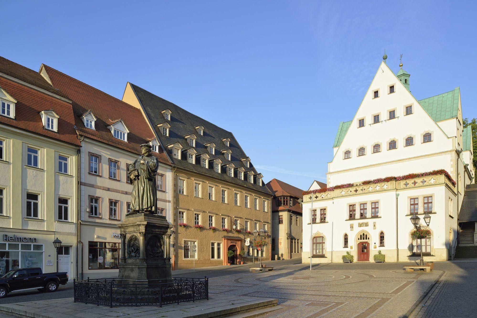 Hotel Graf von Mansfeld Lutherstadt Eisleben Buitenkant foto