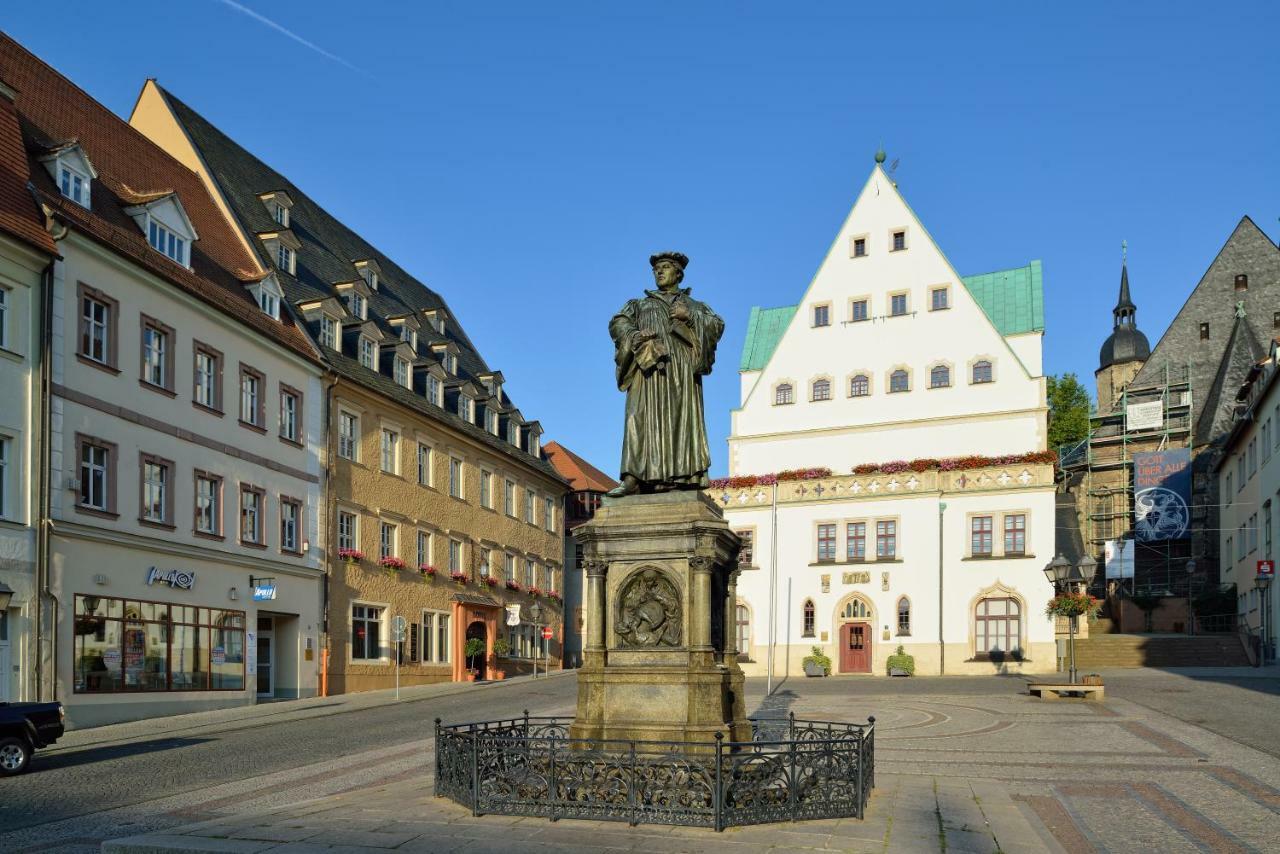 Hotel Graf von Mansfeld Lutherstadt Eisleben Buitenkant foto
